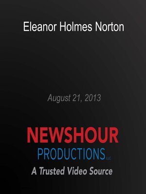 cover image of Eleanor Holmes Norton